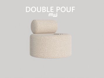 DOUBLE POUF mwdoublepouf фото