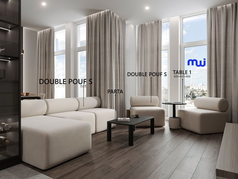 DOUBLE POUF S mwdoublepoufs фото