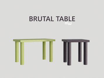 BRUTAL TABLE mwbrutaltable фото